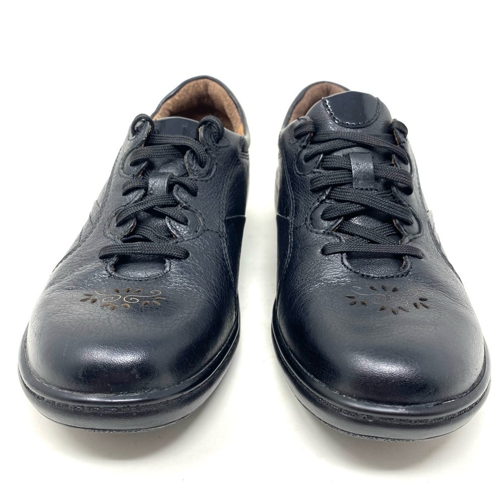 Aravon Delilah Black leather lace up shoes - Picture 3 of 8